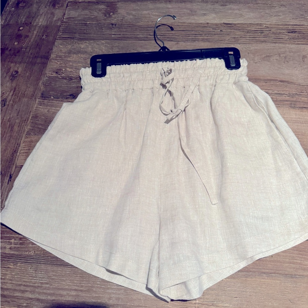 Parentezi Linen Shorts - size XS